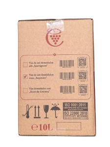 Vin Cricova Tramonto Saperavi Rosu Demidulce Bag in Box 10L - Img 3