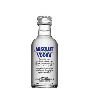 Vodka Absolut Blue Miniatura 0.05L - Img 1