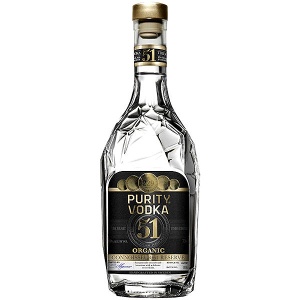Vodka Purity Connoisseur 51 Reserve Bio 0.7L