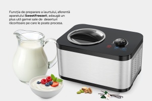 Aparat de făcut înghețată HEINNER SweetFreeze HICM-DW154SSBK - Img 9