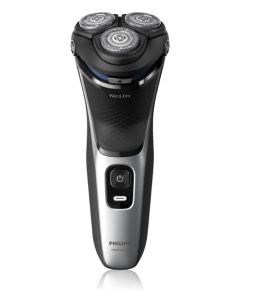 Aparat de ras electric, PHILIPS, seria 3000 S3143/00, Argintiu/Negru