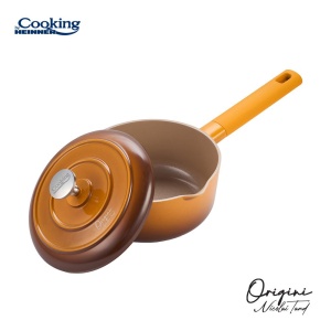 CASEROLA ALUMINIU TURNAT + CAPAC 18x8.5 CM, 1.8 L, NICOLAI TAND, ORIGINI, COOKING BY HEINNER - Img 2