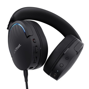 Casti Gaming Head-band TRUST GXT 491 Fayzo, Wireless, Negru - Img 4