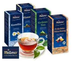 Ceai Messmer Classic Moments Peppermint Meßmer Menta 25 Plicuri - Img 3