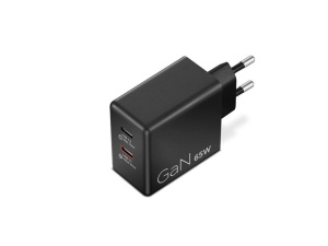 Incarcator laptop Lenovo, 65W, 1, 5m, 2 porturi USB, negru - Img 2