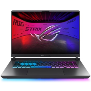 Laptop Gaming ASUS ROG Strix G16, cu procesor AMD Ryzen 9 8940HX, 16'' IPS, 16 GB DDR5, 512 GB, nVidia GeForce RTX 5050, 8GB GDDR7, Fr OS, 2 ani Garantie