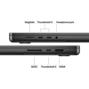 MacBook Pro 16.2"/Apple M5 Max (CPU 18-core, GPU 40-core, Neural Engine 16-core)/128GB/2TB - Space Black - INT KB (No Adapter) - 2026 (CTO from MGEE4RO/A) - Img 4