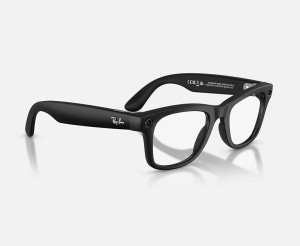ORW4012 META WAYFARER High Bridge Fit - Matte Black - Clear Gen 2 - Img 2