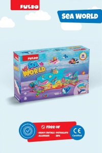 PUZZLE DIN SPUMA EVA, LUMEA MARINA, PUEDO - Img 2