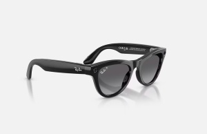 RayBan Meta SKYLER High Bridge Fit - Shinny Black - Graphite Gen2 - Img 6