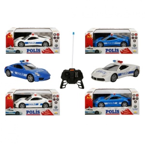 REMOTE CONTROL POLICE CAR, AZTEC, SCALE 1:20 - Img 9