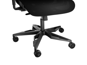Scaun gaming Genesis ASTAT 700 G2, material textil, reglabil pe inaltime, greutate maxima suportata 120 kg, inaltime scaun reglabil 44.5- 51.5 cm, tesatura Mesh PureFlow™ Plus, tetiera si cotiere ajustabile 3D, negru - Img 4