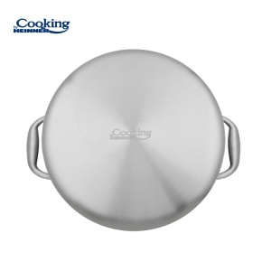 SEMIOALA INOX+CAPAC STICLA 20x10CM, 2.8L, ATOMIC3, COOKING BY HEINNER - Img 4