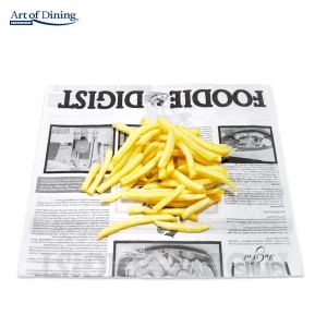 SET 500 BUCATI HARTIE IMPERMEABILA REZISTENTA LA GRASIME TIP ZIAR, 200 x 250 MM, ART OF DINING - Img 9
