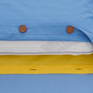 SET DE PAT DUBLU BBC YELLOW/BLUE - Img 6