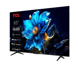 Televizor TCL QLED 65P7K, 164 cm, Smart Google TV, 4K, Clasa F - Img 3
