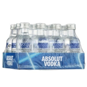 Vodka Absolut Blue Miniatura 0.05L - Img 2