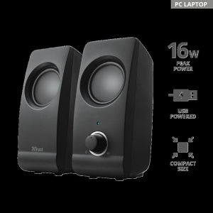 Boxe Stereo Trust Remo 2.0 Speaker Set, 8W, negru - Img 2