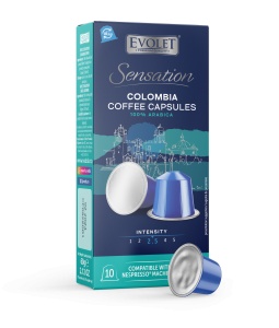 Cafea Evolet Sensation Cafea Colombia 10 Capsule x 6g