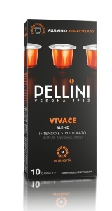 Capsule Pellini Vivace Compatibile Nespresso 50 Capsule 275g