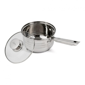 CASEROLA INOX+CAPAC 16X9.5 CM, 1.9L, MYRA, COOKING BY HEINNER - Img 2
