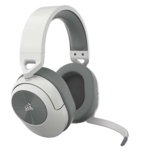 Casti Head-band CORSAIR HS55 WIRELESS, Fara Fir, Alb