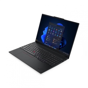 Laptop Business Lenovo ThinkPad E16 Gen 3, cu procesor Intel Core Ultra 5 225U, 16'' IPS, 16 GB DDR5, 512 GB, Intel Integrated, Fara OS, 3 ani Garantie