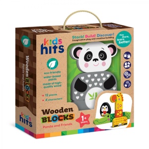 PANDA ȘI PRIETENII SAI, JUCARIE LEMN - Img 3