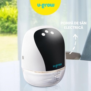 Pompa de san electrica si portabila,10 niveluri de extragere, 5 niveluri de masaj, display LED, functie de memorie, capacitate 180ml, U-Grow - Img 6