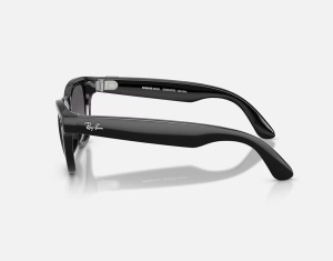 RayBan Meta SKYLER High Bridge Fit - Shinny Black - Graphite Gen2 - Img 3