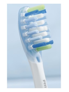 Rezerve PHILIPS Sonicare Plaque Defence HX9044/87, Pachet de 4 capete de periere, Standard, Click-on, Sincronizarea modurilor BrushSync, Alb, L x A x I (mm) 60x25.7x230.5 - Img 3