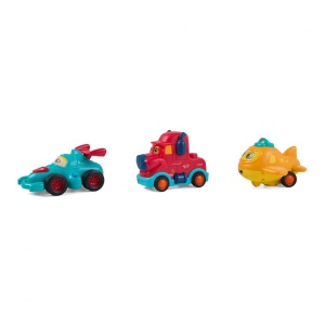 SET 3 VEHICULE ACTIONATE PRIN INERTIE, DIVERSE MODELE SI CULORI, MOMKI - Img 10