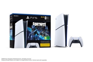 Sony PS5 Slim 1TB White Fortnite bundle