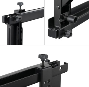 Suport Neomounts pentru Video wall, 42"-70", 35kg, VESA min. 200x200 mm, VESA max. 600x400 mm, negru - Img 3