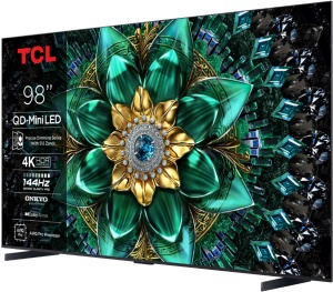 Televizor TCL QD-MiniLED 98Q6C, 248 cm, Smart Google TV, 4K Ultra HD, 144Hz, Onkyo - Img 2
