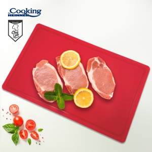 TOCATOR CU SANT HACCP GN1/1, 53X32.5X2 CM, ROSU, COOKING BY HEINNER - Img 2