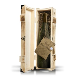 Vin Alb Dulce Vinoteca Grasa de Cotnari 1989 Colectie Cutie Lemn 0.75L