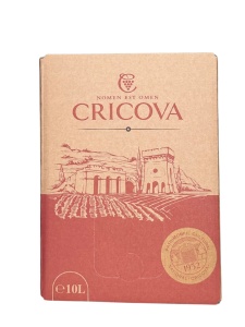 Vin Cricova Tramonto Rose Demidulce Bag in Box 10L