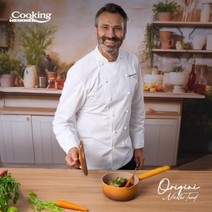 CASEROLA ALUMINIU TURNAT + CAPAC 18x8.5 CM, 1.8 L, NICOLAI TAND, ORIGINI, COOKING BY HEINNER - Img 6