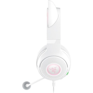 Casti Gaming Head-band RAZER Kraken Kitty V2, Wired, Alb - Img 4