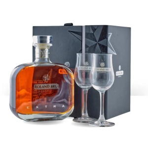 Cognac Roland Bru Extra + 2 Pahare 0.7L