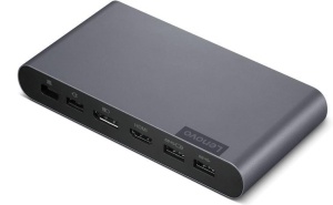 Docking station LENOVO 40B30090EU, USB Type-C, Gri, 3 ani Garantie - Img 2