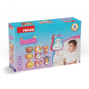 PUZZLE BABY DIN SPUMA EVA, 21 PIESE, PUEDO - Img 2