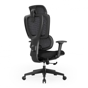 Scaun birou Serioux Aeromesh, Dimensiuni (LxAxÎ): 68,5x67x111-119cm, Capacitate greutate: 150 kg, Material suprafață: Material plasă, Material cadru: Fibră de sticlă de înaltă rezistență, Tip cotieră: Cotieră 3D, Tip pârghie pneumatică: Sistem de - Img 4
