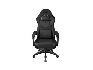 Scaun gaming FURY SHINAI S2, material piele ecologica+fabric, reglabil pe inaltime, greutate maxima suportata 120 kg, inaltime scaun reglabil 42 - 49 cm, spatar ajustabil 135°, dimensiuni roti 51mm, echipat cu piston cu gaz clasa 3, negru - Img 5