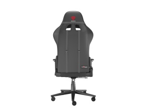 Scaun gaming Genesis Nitro 550 G2, material Synthetic PU + Textil, reglabil pe inaltime, greutate maxima suportata 150 kg, inaltime scaun reglabil 46.5 - 53.5 cm, spatar ajustabil 150°, dimensiuni roti 60mm, negru - Img 12