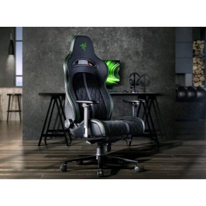 Scaun gaming Razer Enki Pro black-green - Img 4
