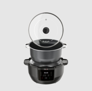 Slow Cooker Instant Pot, 800W, Capacitate 7.1L, Keep Warm, 4 in 1, control digital, Negru - Img 3