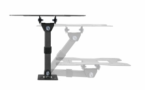 Suport TV de perete Serioux, TV68-221, compatibilitate dimensiune ecran: 23"-43", compatibilitate VESA:100x100, 100x200, 200x100, 200x200, greutate maximă suportata: 30kg, distanta fata de perete: 56~204mm, inclinare: ＋5°～-8°, pivotare: +90°~-90° - Img 7