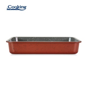 TAVA CUPTOR ACOPERIRE CERAMICA, 33x23x6 CM, ANCA, COOKING BY HEINNER - Img 2